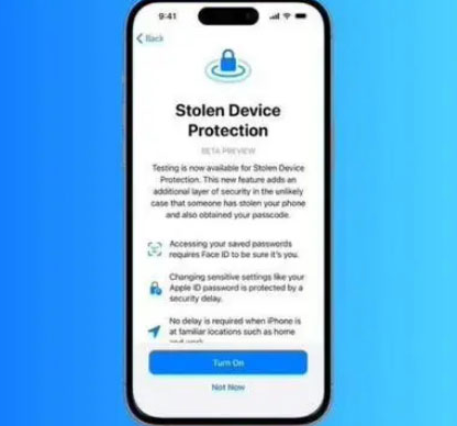 汶川苹果授权维修店分享被盗设备保护功能开启方法